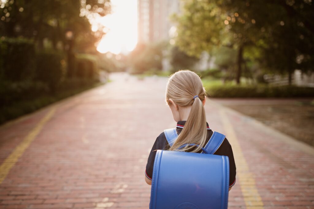 back to school and sad